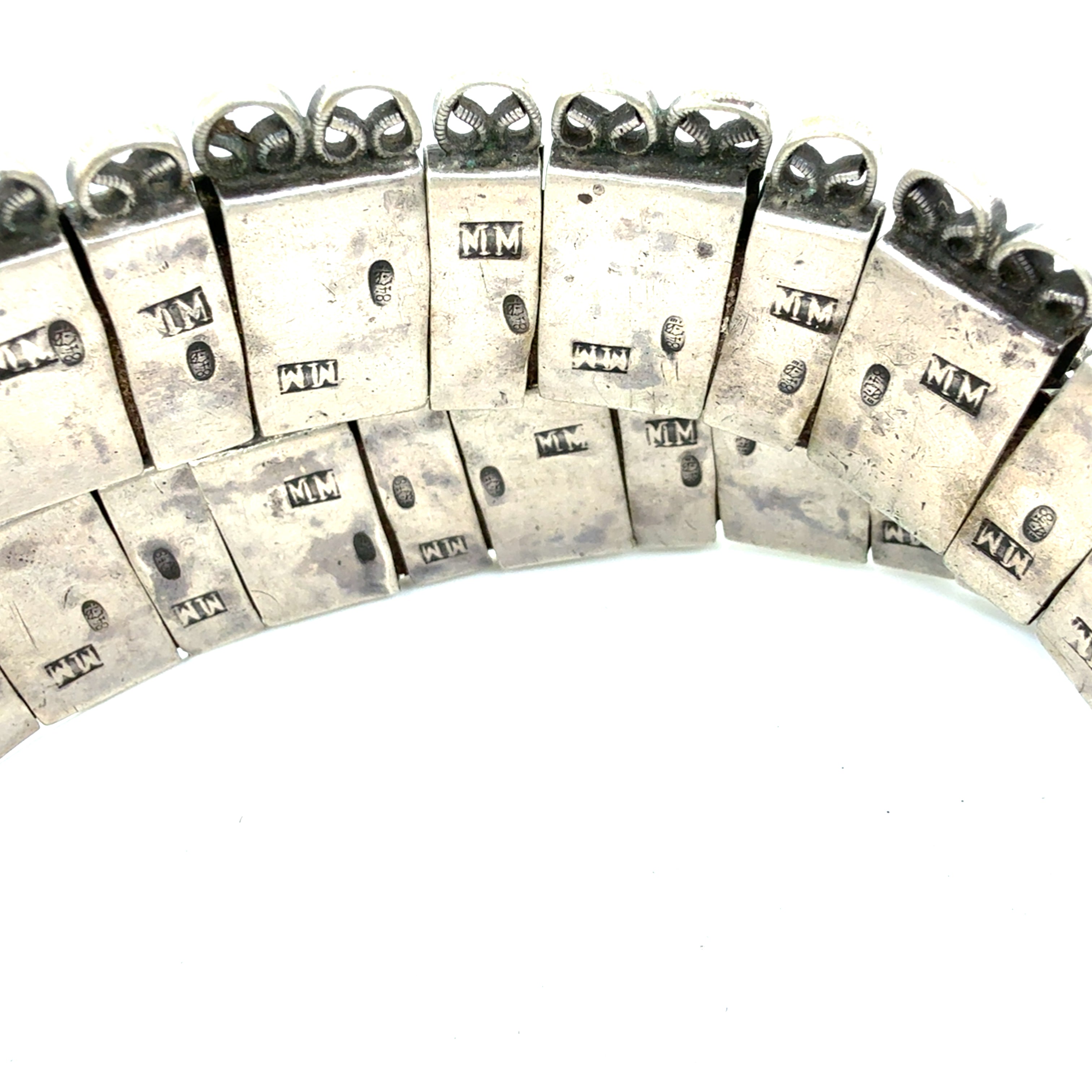 Antique Ceremonial Silver Belt (315 Gram) from the Caucasus Circa 1900