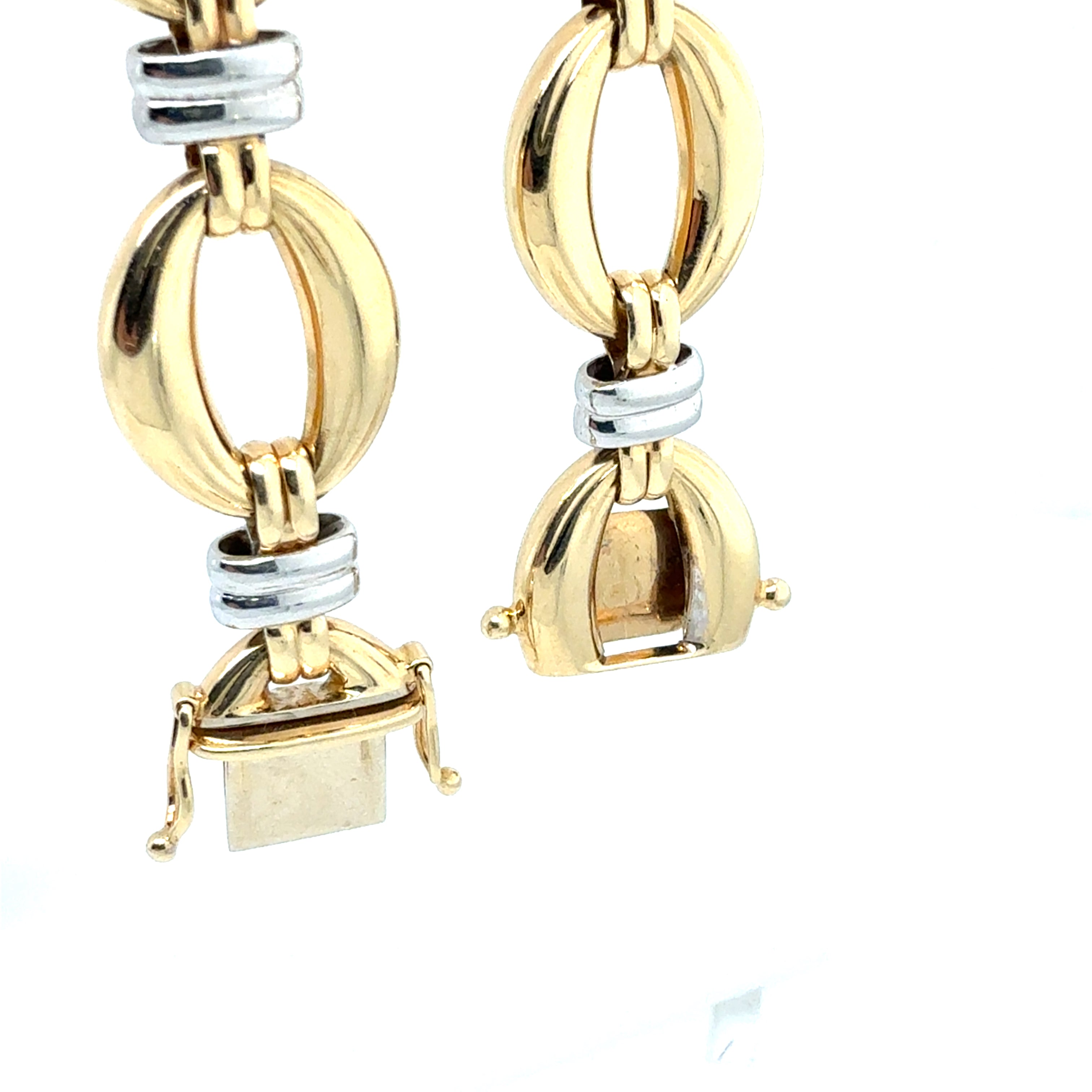 Retro Gold Natural 0.65 Carat Diamond Statement Necklace by CHIAMPESAN Italy