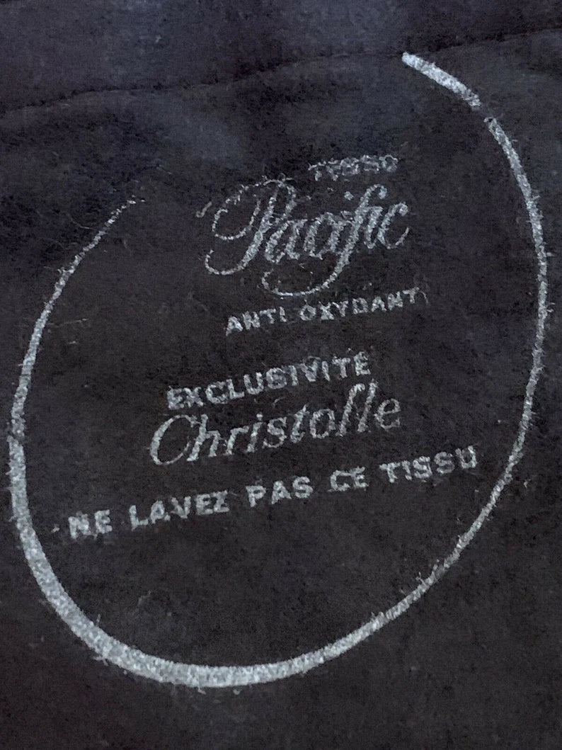 Vintage Christofle Paris France Sterling Silver Round Platter 925 Never Used