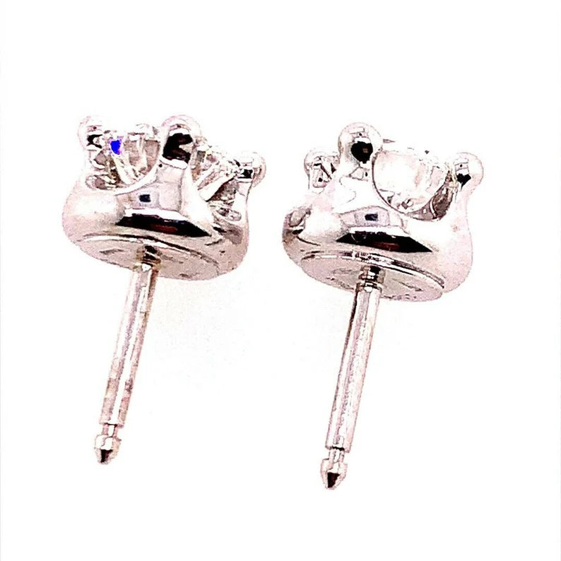 Modern Gold BULGARI 1.40 Carat GIA Certified Natural D Color VS Diamond Earrings