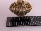 Retro Gold Cocktail Ring 1.85 Carat Natural Colorless Diamond & Pearl Circa 1950
