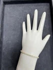 Modern Gold 2.00 Carat Natural Round Brilliant G-H VS Diamond Tennis Bracelet