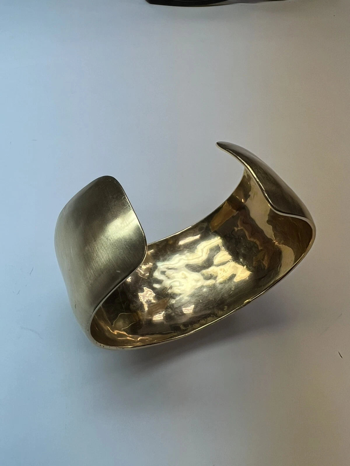 Retro Gold One Carat Natural Brown Diamond Roman Carnelian Intaglio Bangle Cuff