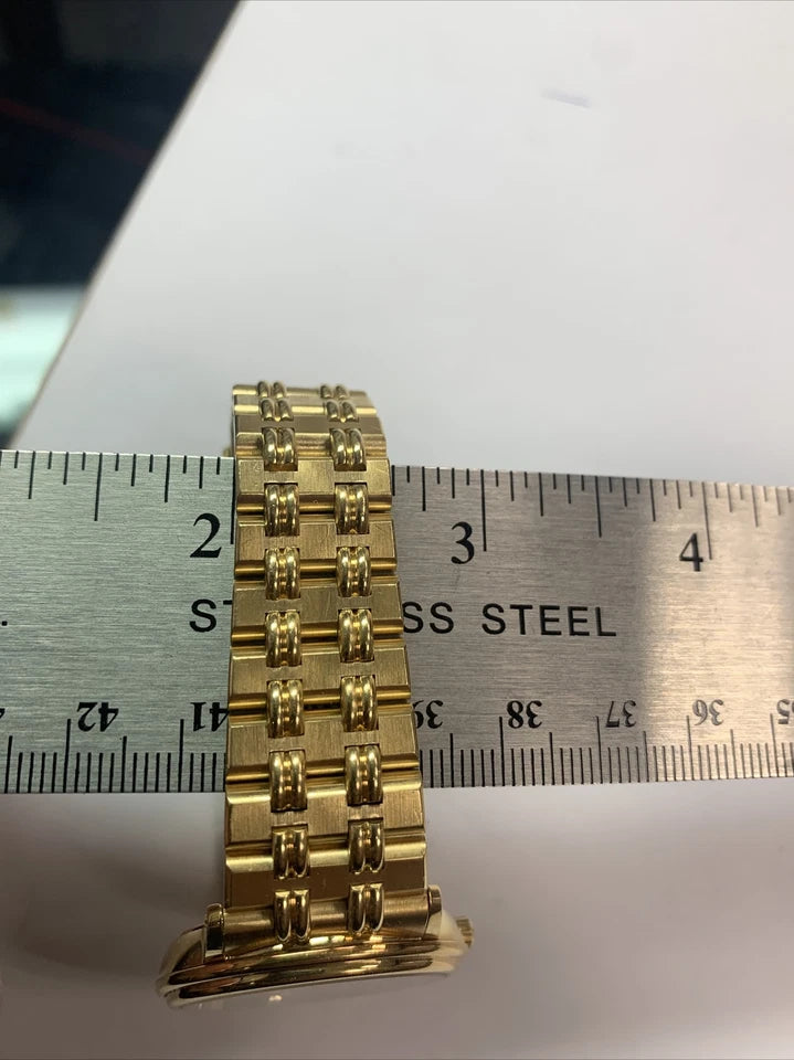 Original Blancpain Villeret Yellow Gold Watch & Bracelet Automatic Display Case