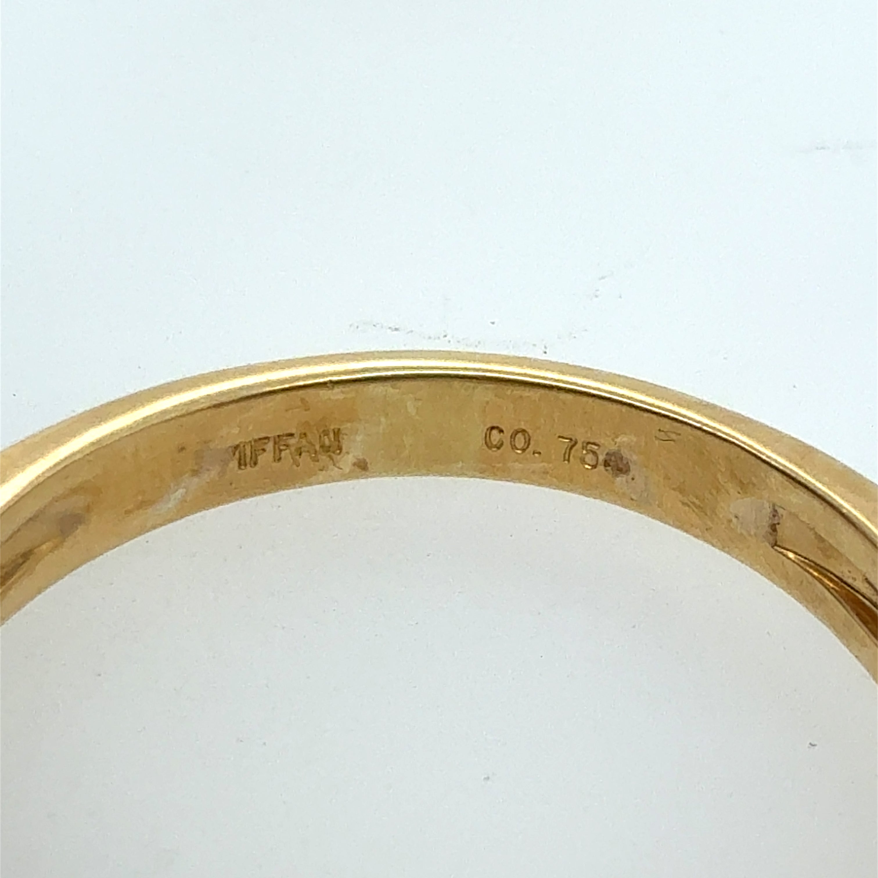 Retro Yellow Gold 7 mm South Sea Cultured Pearl Statement Ring Circa 1980