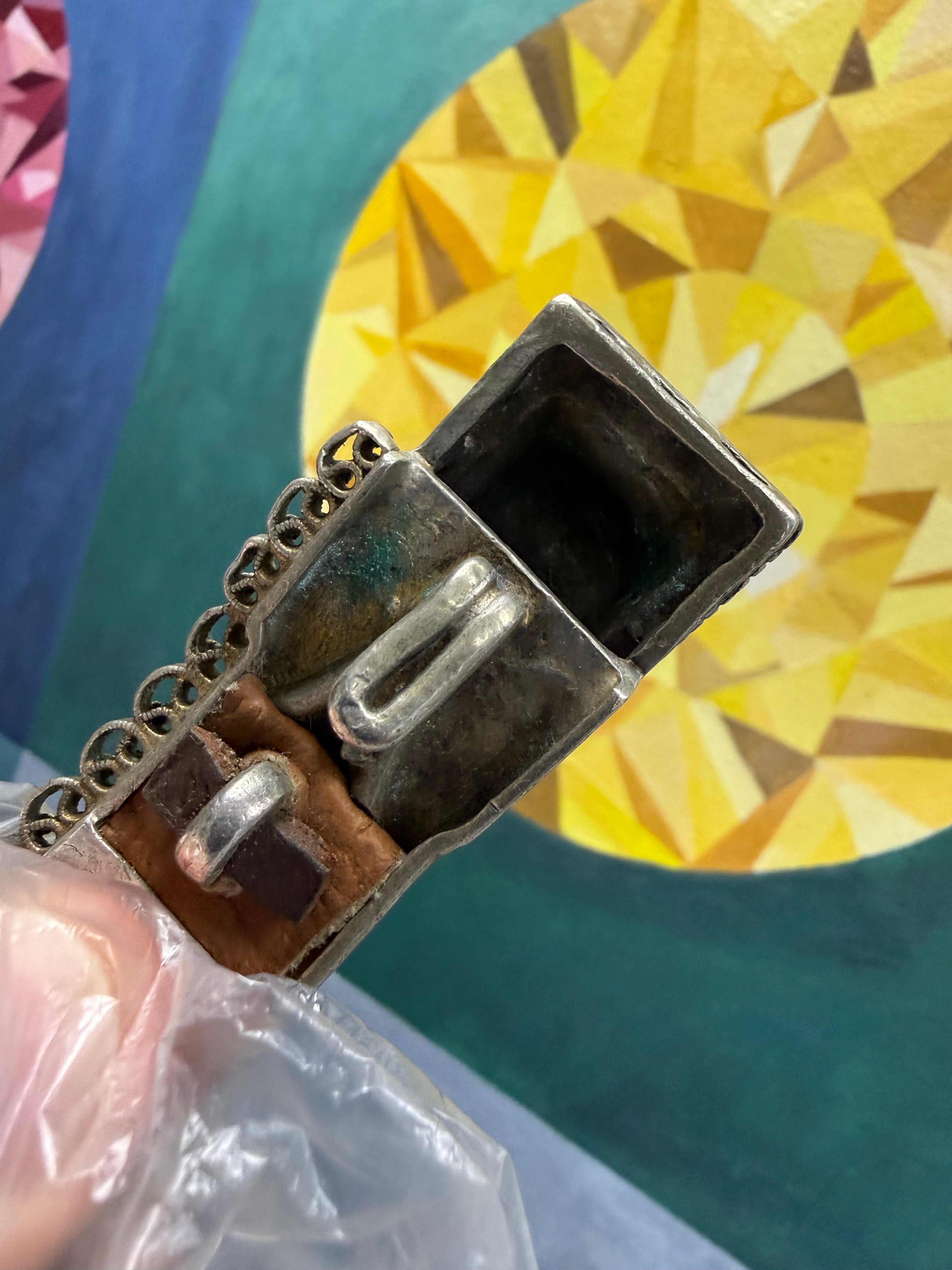 Antique Ceremonial Silver Belt (565 Gram) from the Caucasus Circa 1900