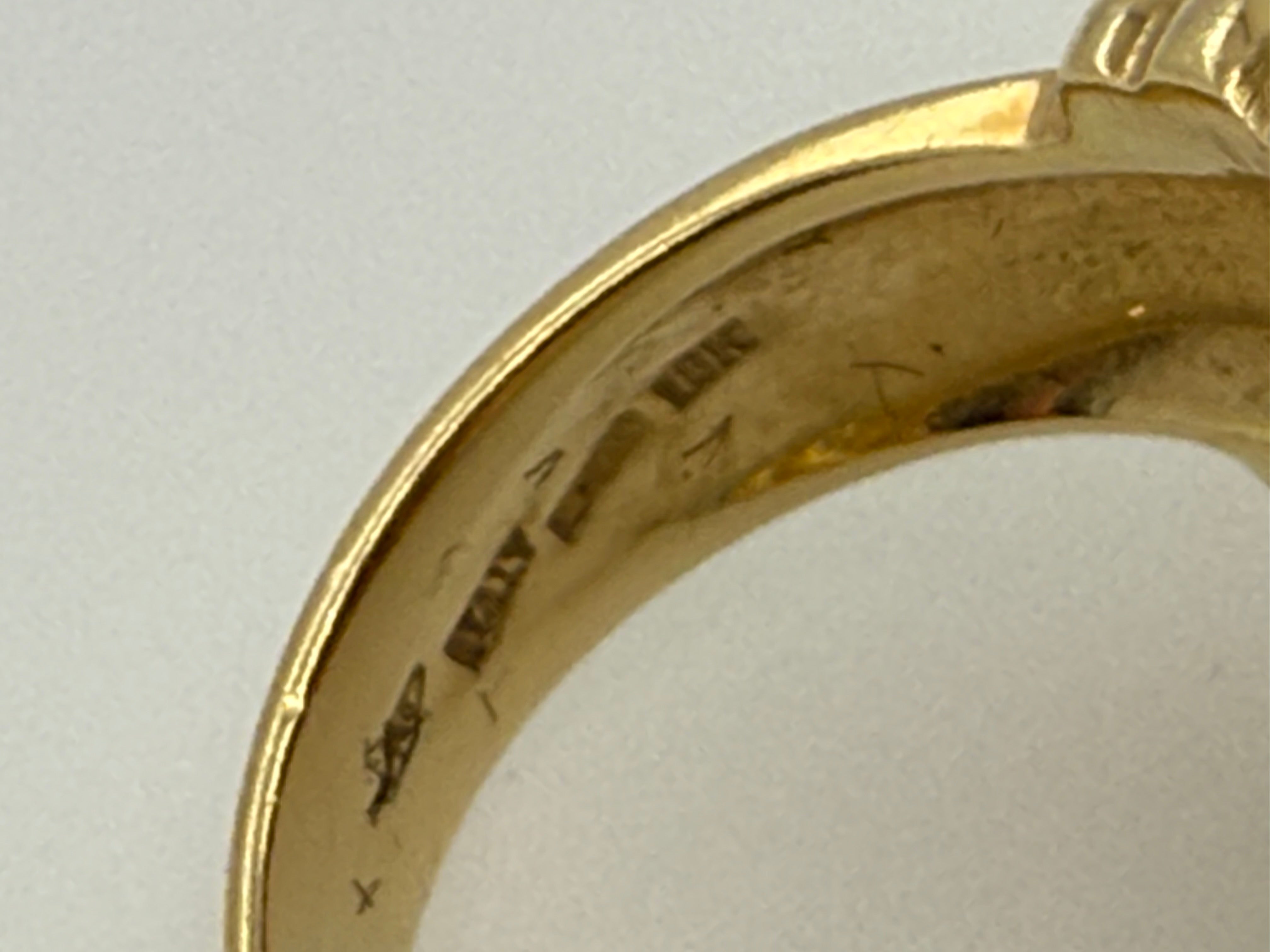 Retro Gold Ancient Roman Coin Theodosius Made in Italy Statement Ring