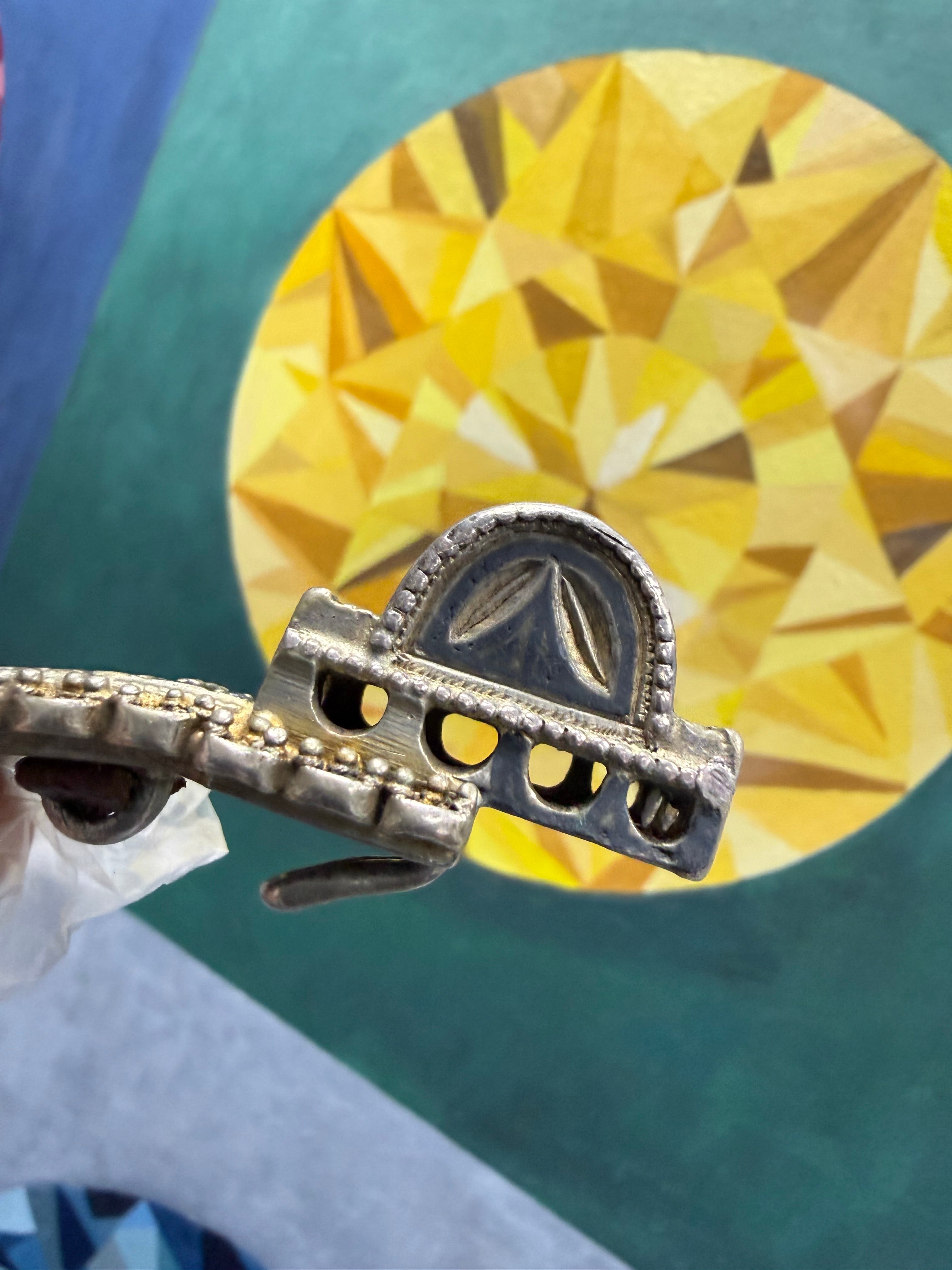 Antique Ceremonial Silver Belt (565 Gram) from the Caucasus Circa 1900